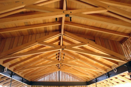 Cypress Wood Lumber Celing