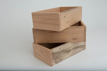 Box made by Poplar Wood Lumber